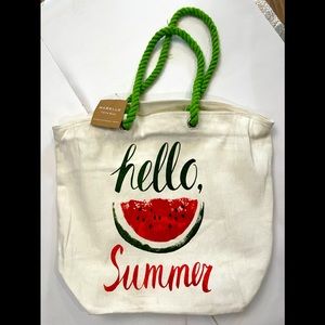 New Mabelle Canvas Tote Summer Bag echo friendly